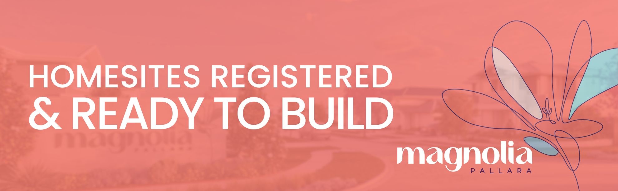 Homesites registered and ready to build!