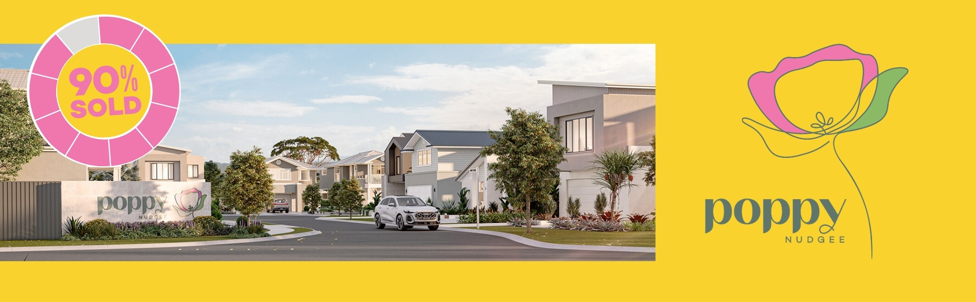 90% of homesites already sold!