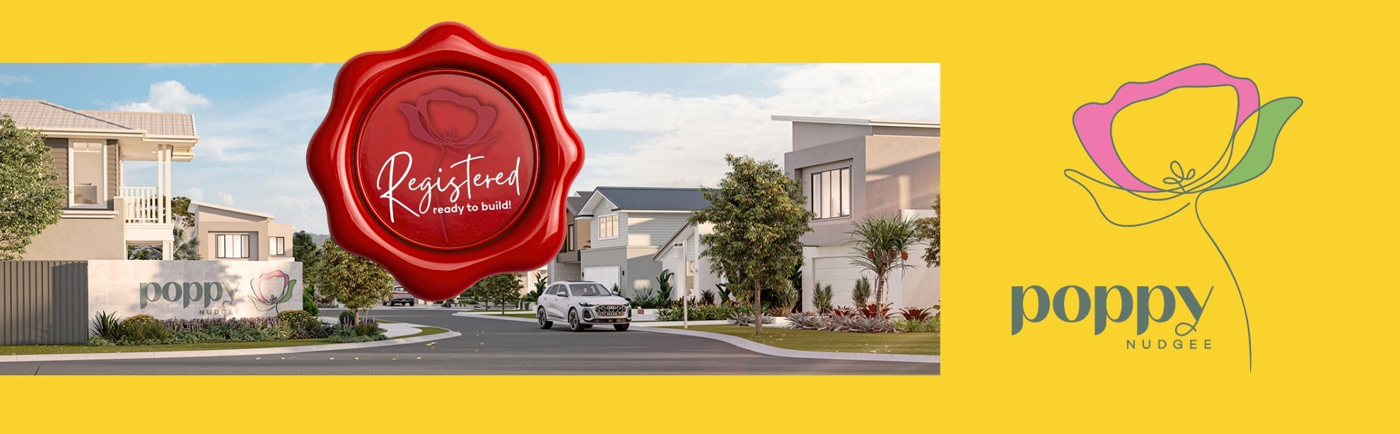 Our premium homesites are registered and ready to build!